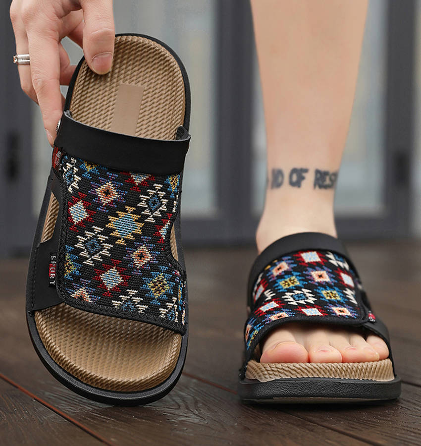 Sandals Color Black Size Uk 7