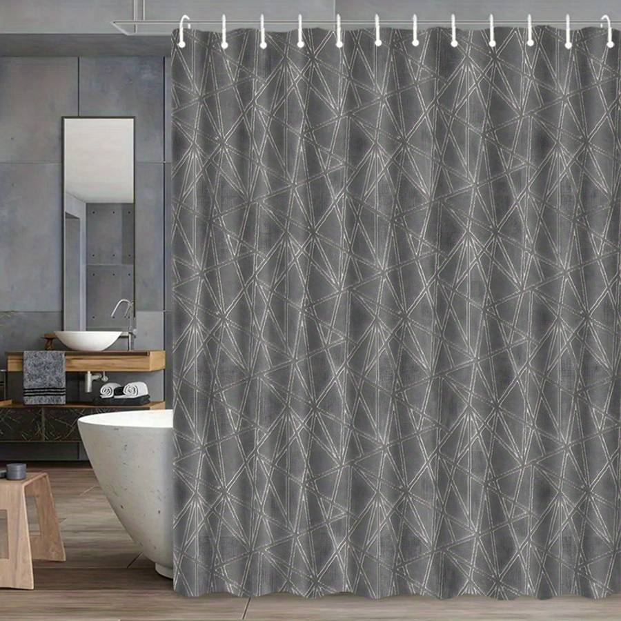 Waterproof Shower Curtain Size 70.87*70.87In180*180Cm