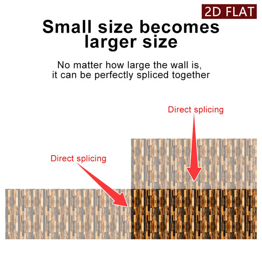 Self Adhesive Floor Stickers 5.91X5.91Inch15X15Cm 10Pcs