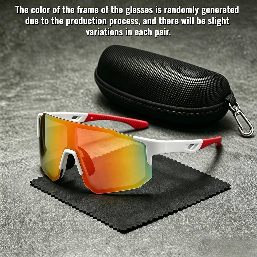 Cycling Glasses Color C8 T6 1 Lens Cloth