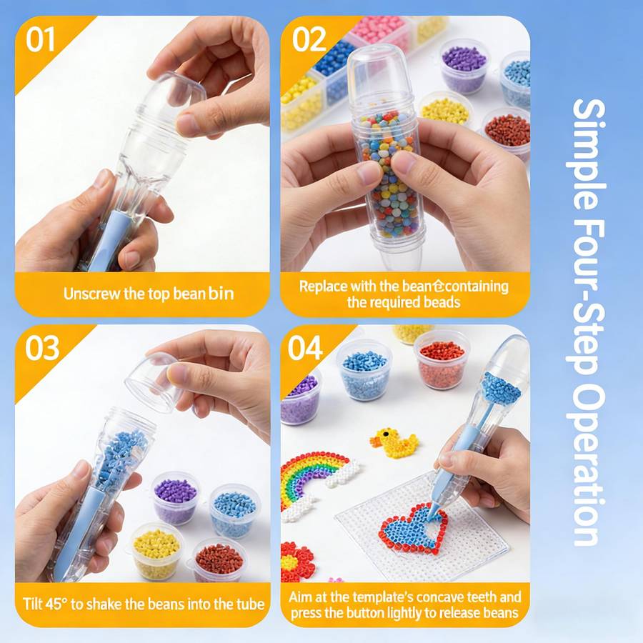 Perler Bead Set 5Pcs