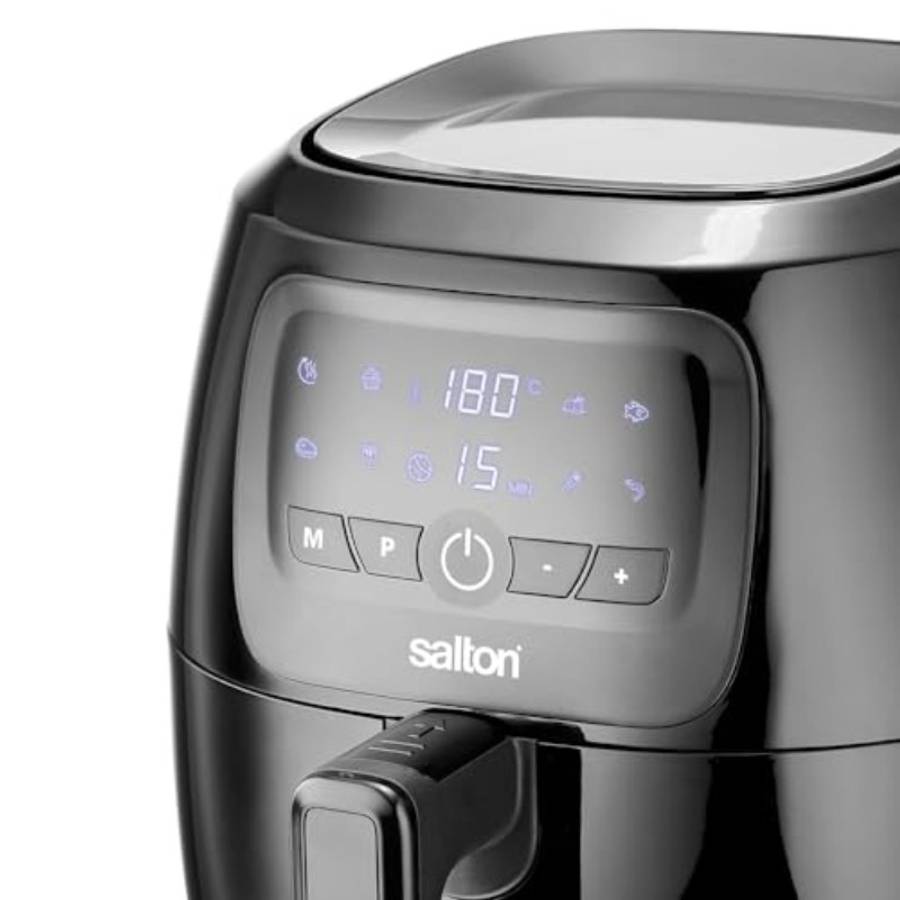 Saf12 Digital Air Fryer Litre Capacity 100W Power Non