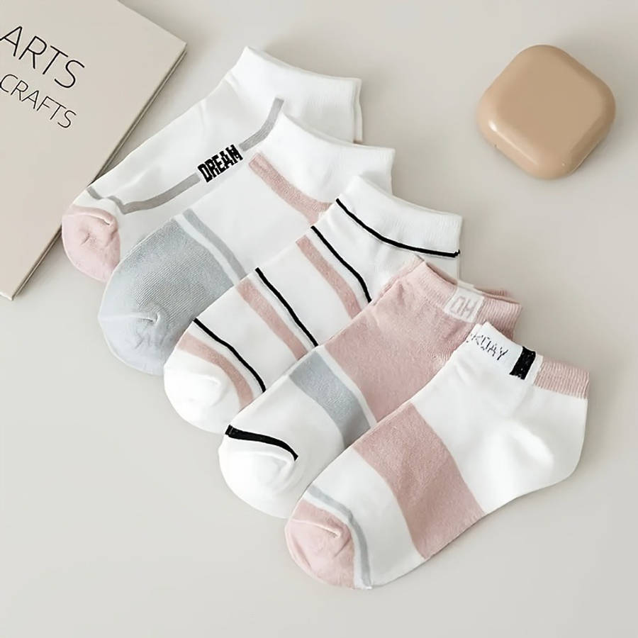 Women S Socks Color Mixed Color Fivepack Size Onesize