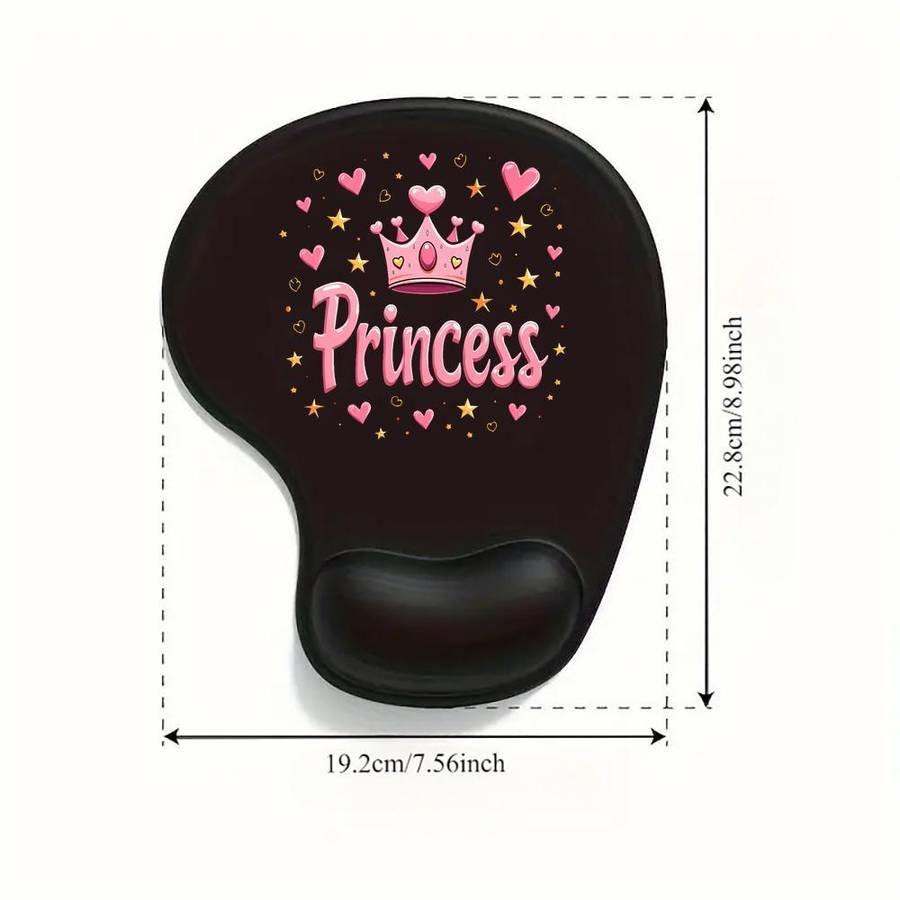 Versatile Stable Cute Princess Themed Mouse Desk For Graphic Designers Pink