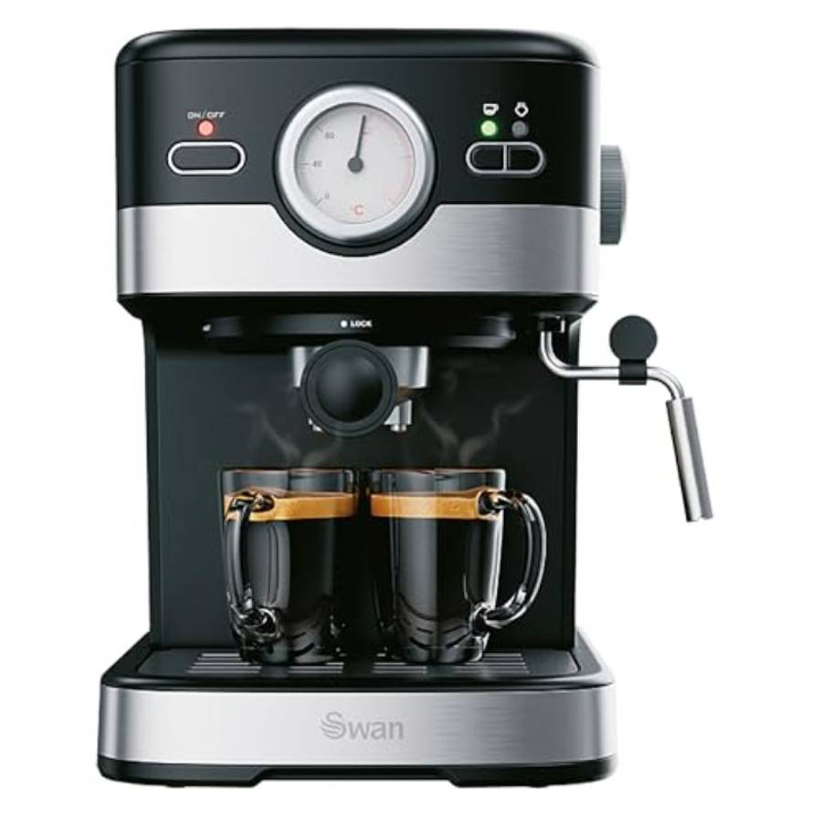 Coffee Machine Color Silveryblack