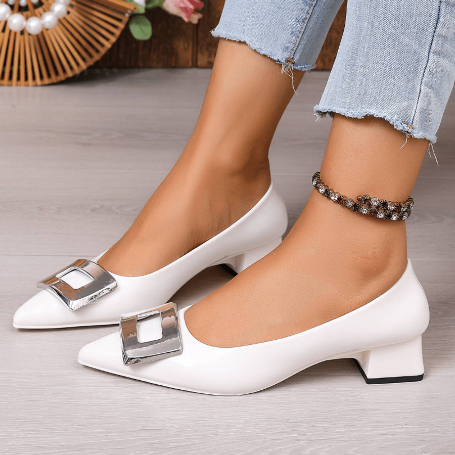Women S High Heels Color White Sizeuk 3.5