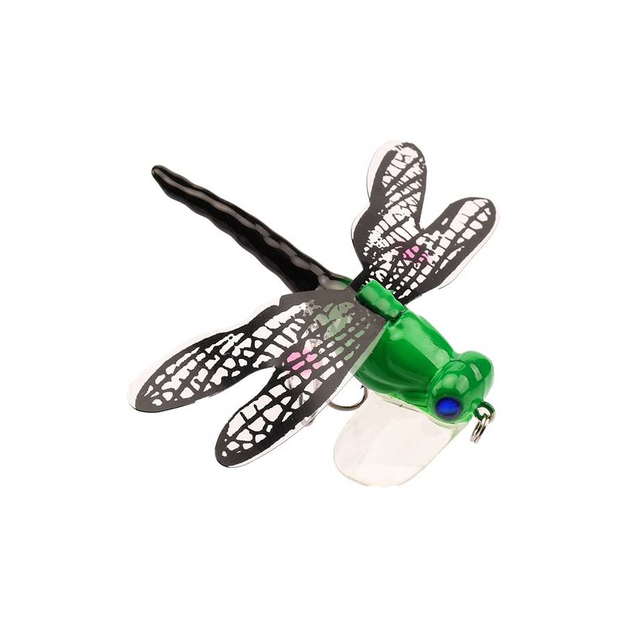 1pc Premium Dragonfly Fly Fishing Lure for Trout Topwater Artificial Bait with Wobbling Actio