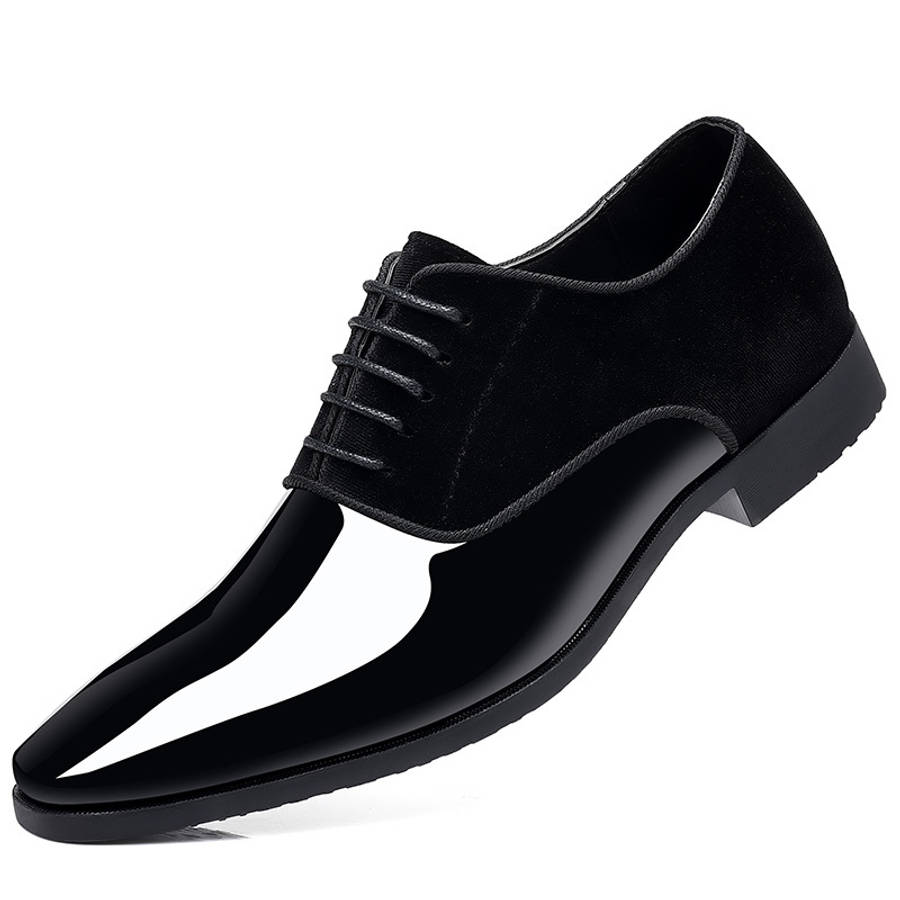 Mens Leather Shoes Color Black Sizeuk 11.5