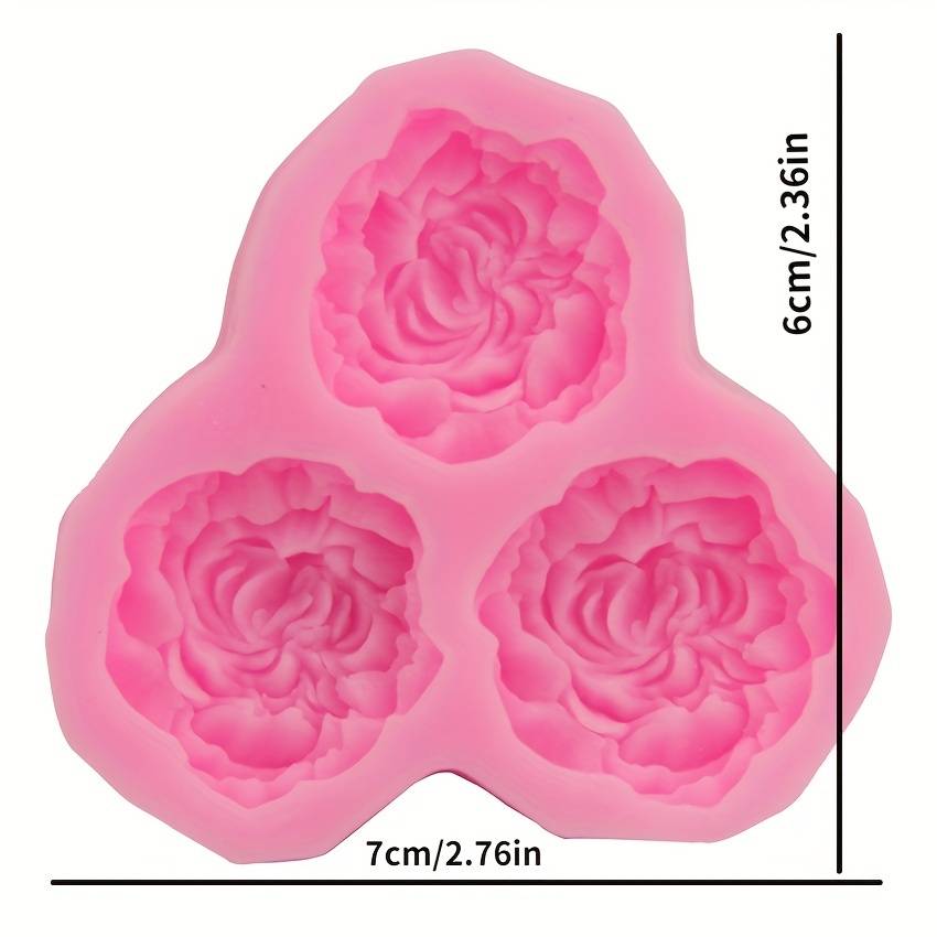 Suitable For Baking Molds Color 1Pc   Rose