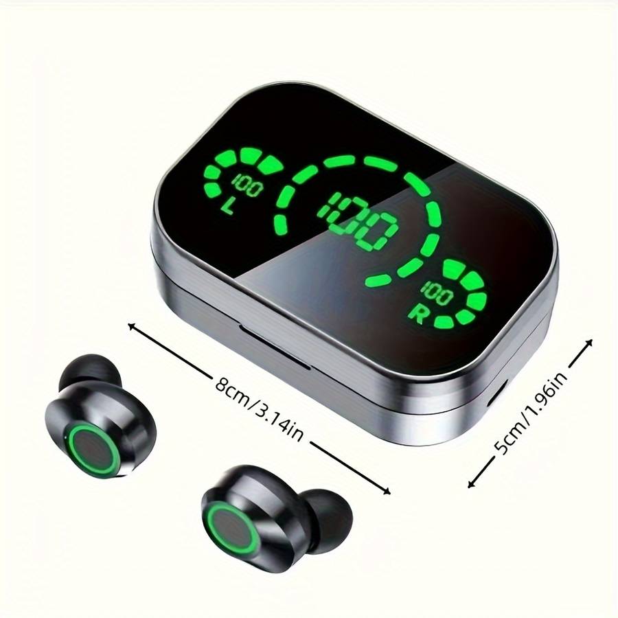 Rechargeable Wireless Earbuds Headphones Headset