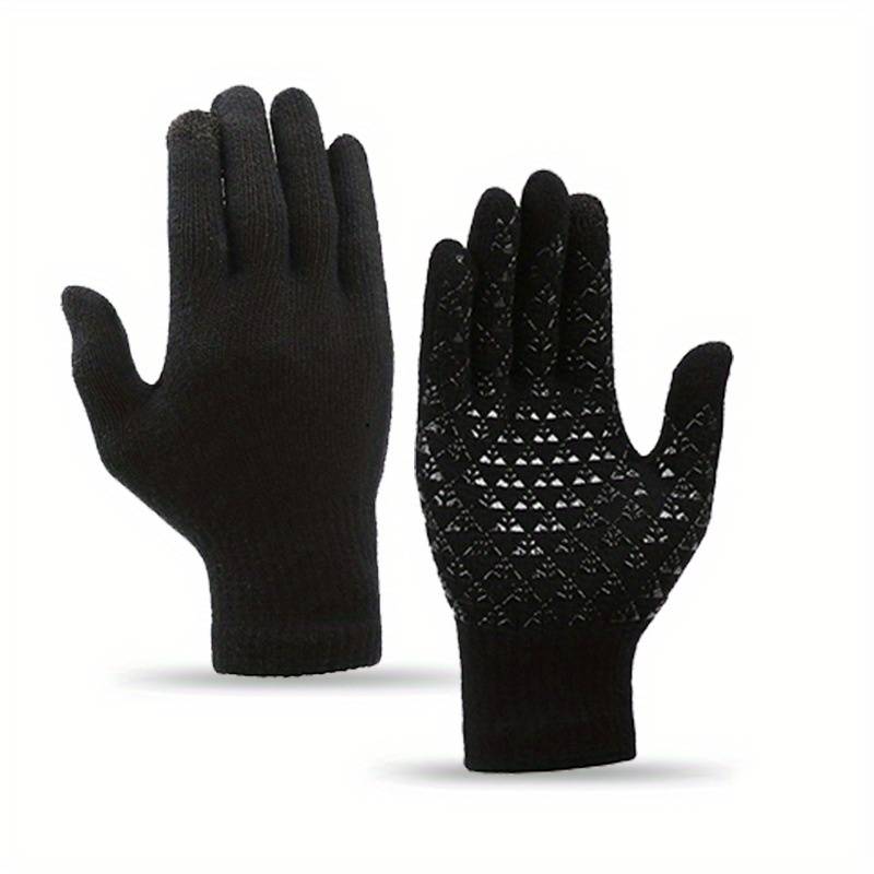 Winter Hat Size One Size Style Red Touch Screen Gloves