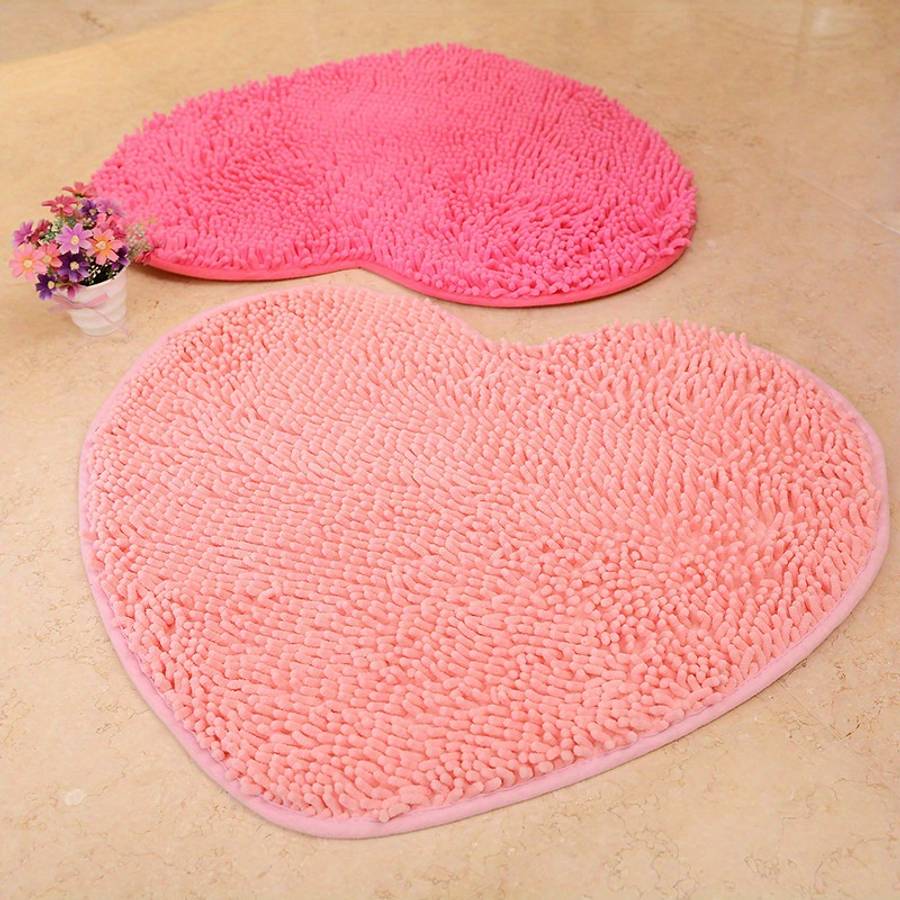 Floor Mats Color Pink Size 40X50Cm 15.7X19.7Inch
