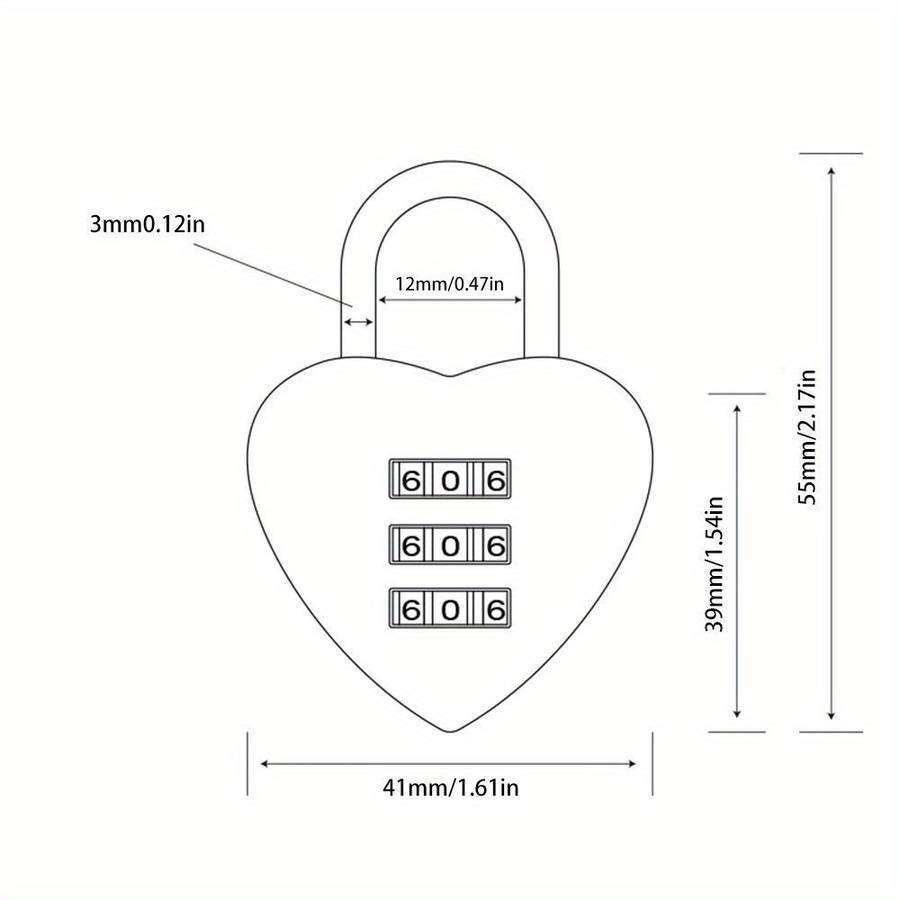 Lock Color Pinkx3