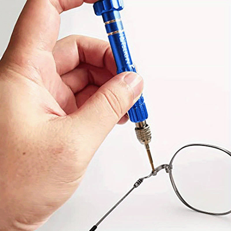 Screwdriver Bit Tool Set Color Blue