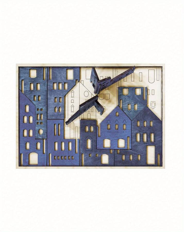 Building Toy Architectural Model Toy Set Quantity 1 Set