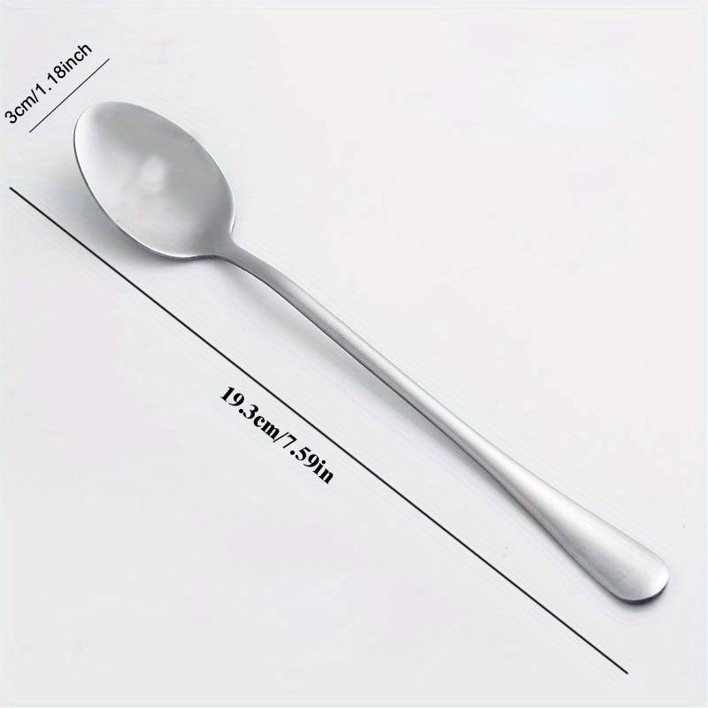 1pc Cute Giraffe Spoon   Inspirational Stainless Steel Animal Spoon   Charm Friends Animal Love