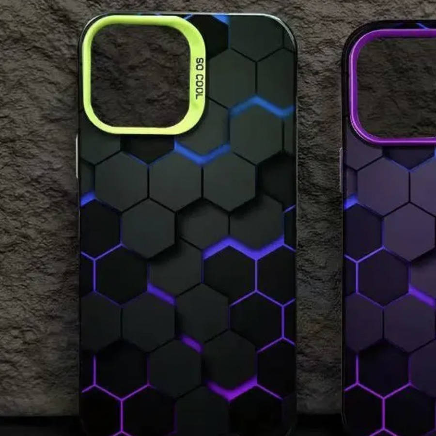 1Pc Purple For iPhone 11 Pro Max Phone Case Phone Cover
