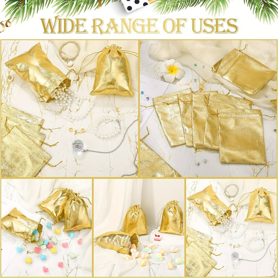 Gift Bags Color Silvery Size 7.01 X 8.99Cm