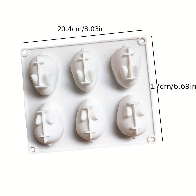 Suitable For Baking Molds Color 2 Rabbits