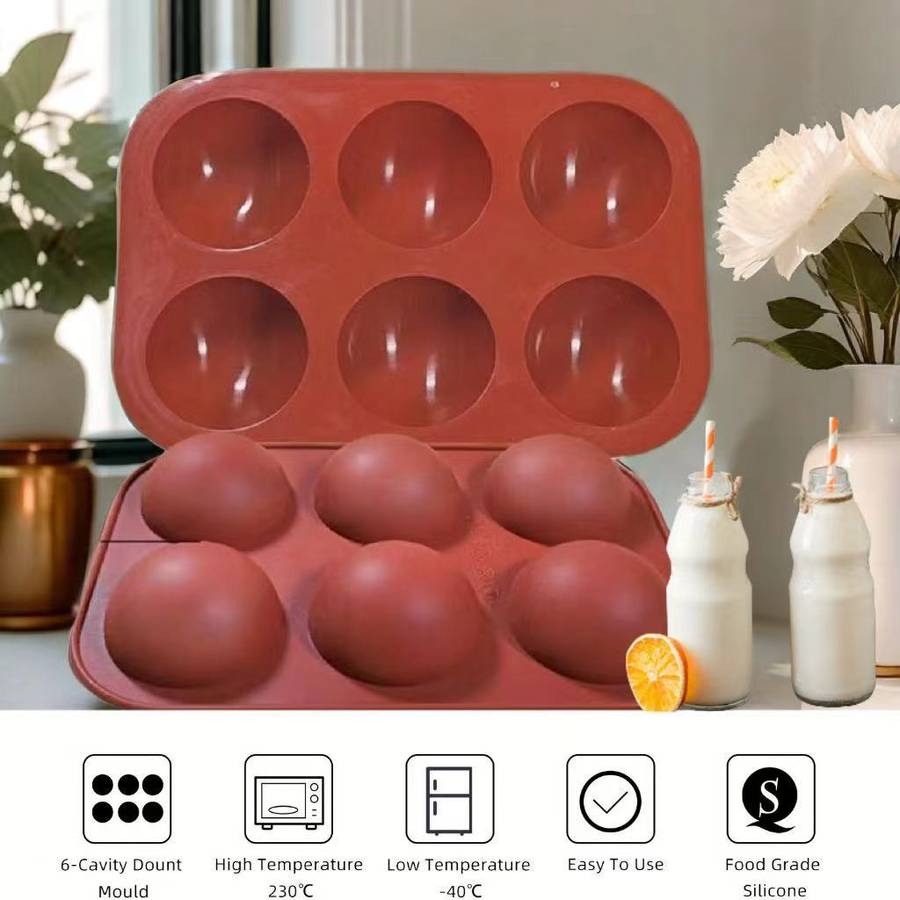 Suitable For Baking Molds Quantity 2Pcs Brick Red
