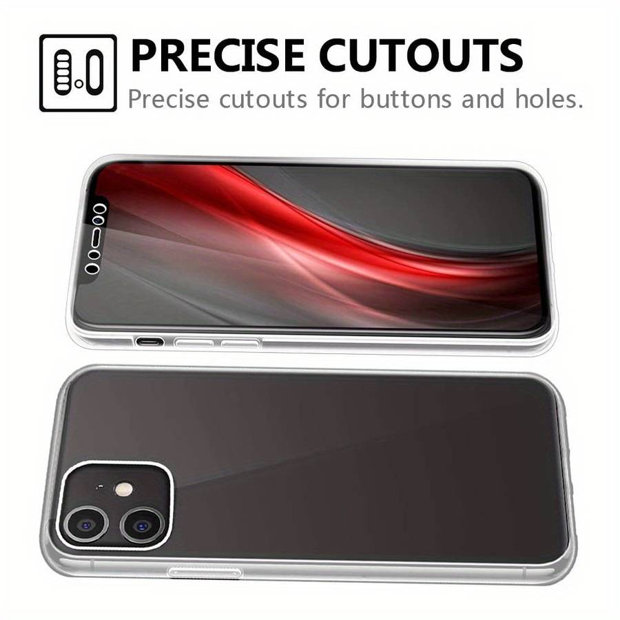 1pc For iPhone 16 Pro Full Body Protective Case