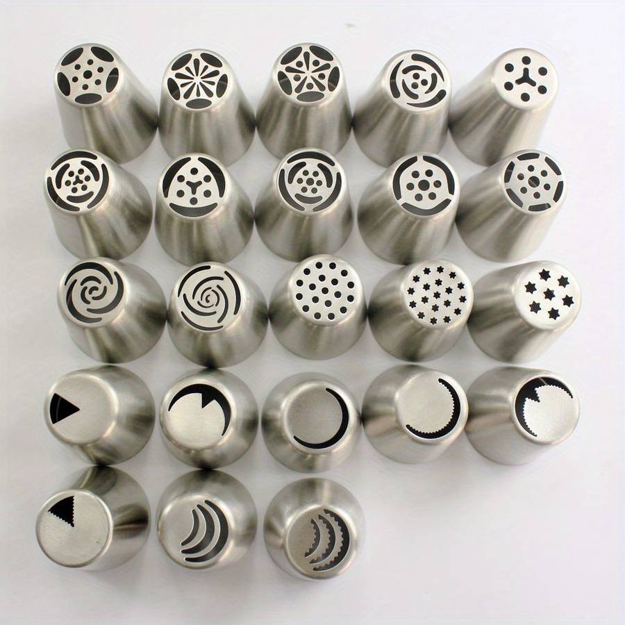 Professional Cake Decorating Head Color Random Style Size 10Pcs
