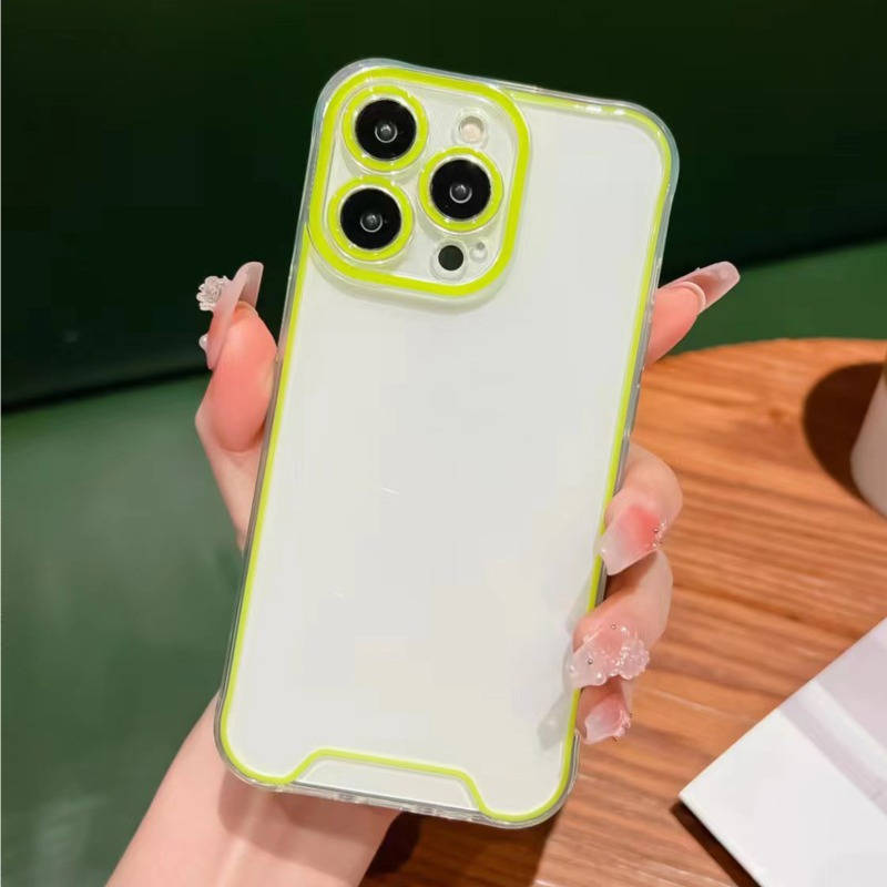 1Pc Pink Red For iPhone 14 Plus Phone Case Phone Cover