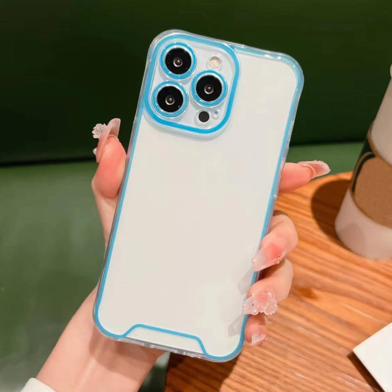 1Pc Pink Red For iPhone 14 Plus Phone Case Phone Cover