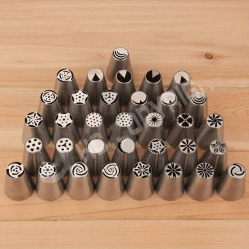 Professional Cake Decorating Head Color Random Style Size 10Pcs