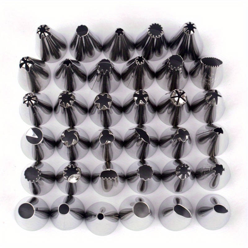 Professional Cake Decorating Head Color Random Style Size 10Pcs