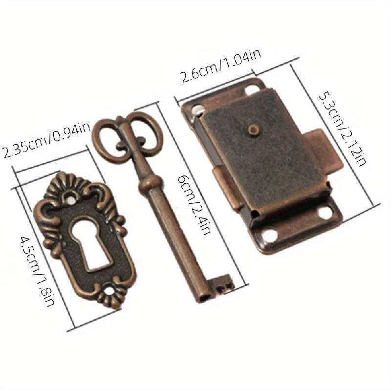 Lock Color Green Bronze 2Pcs