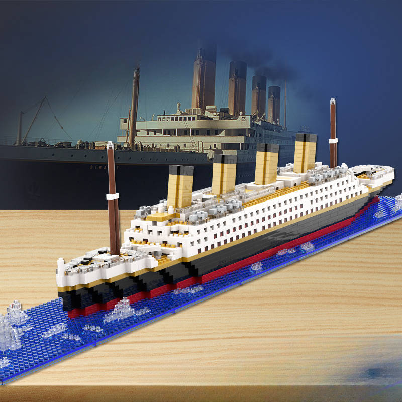 3D Jigsaw Puzzle Model Ship Style Medium Titanic M2047