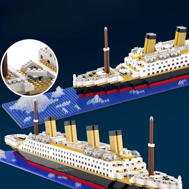 3D Jigsaw Puzzle Model Ship Style Medium Titanic M2047