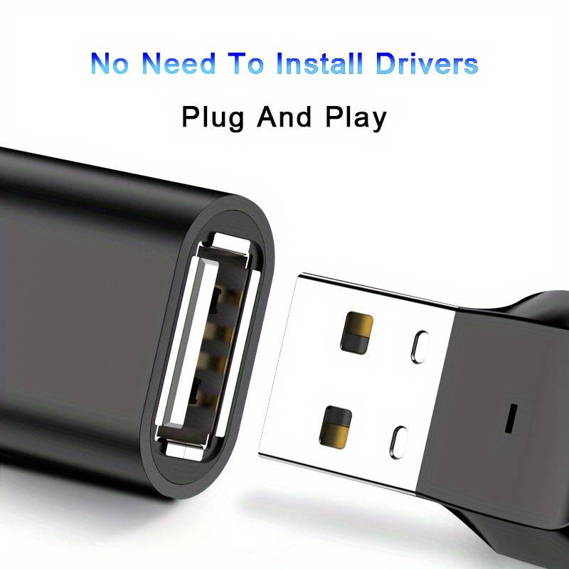 1pc Nylon Braided USB to Type-C Cable OTG Adapter for Data Transfer Power Output Input 0-5W