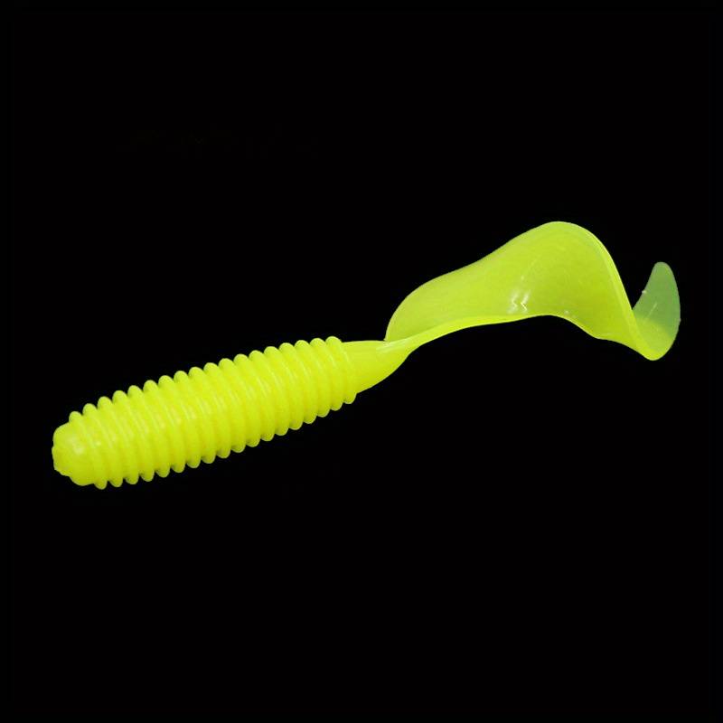 20pcs 5cm Premium Bionic Soft Worm Lures with Durable PVC Material Carp Fishing