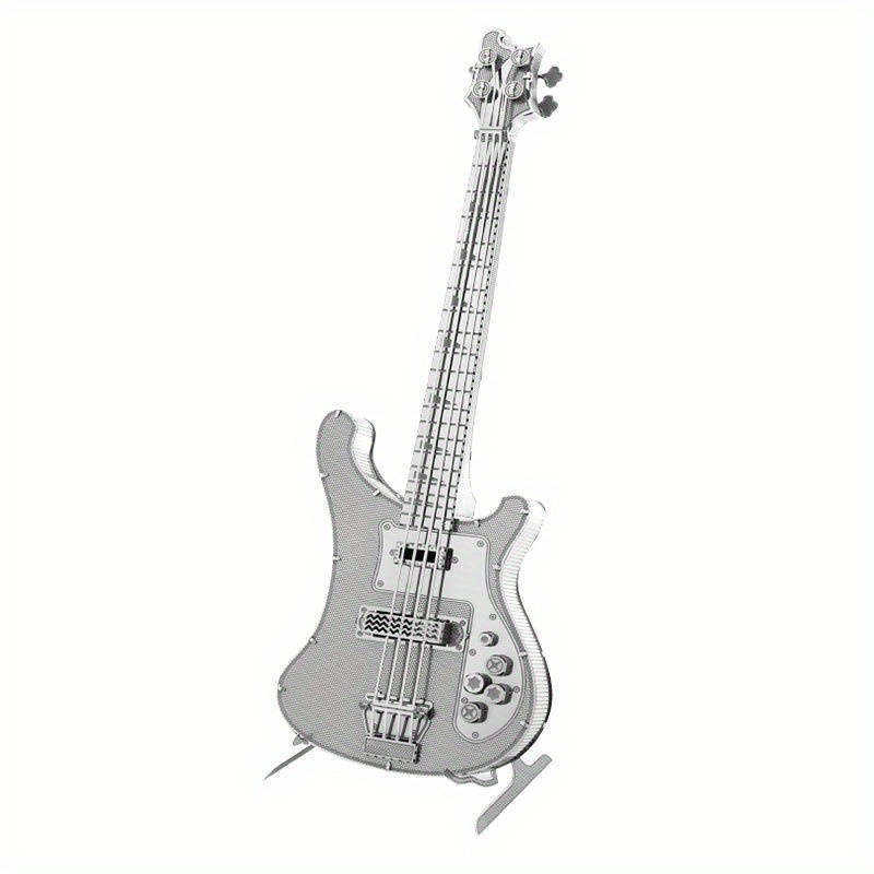 3D Puzzle Musical Instrument Model Style Bass Guitar