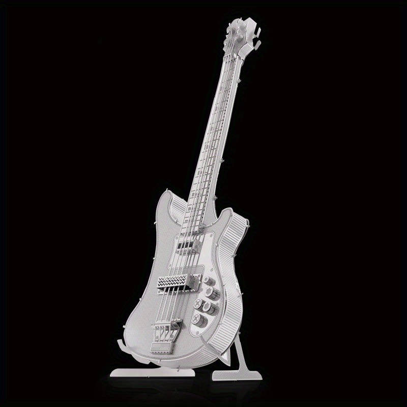 3D Puzzle Musical Instrument Model Style Bass Guitar