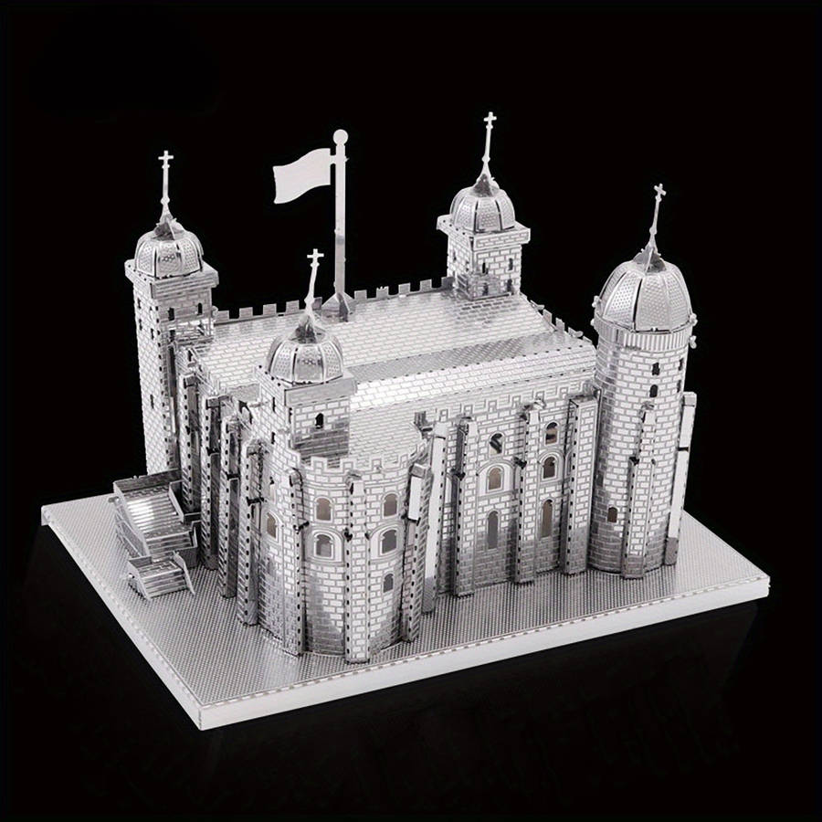 Building Toy Architectural Model Toy Set Style Tower Of London