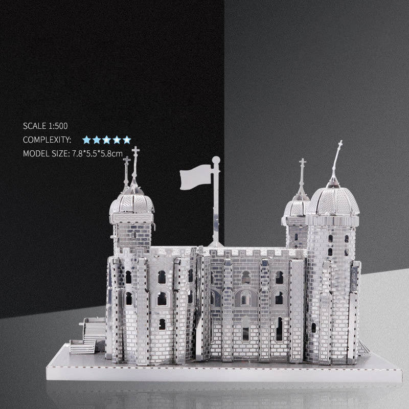 Building Toy Architectural Model Toy Set Style Tower Of London