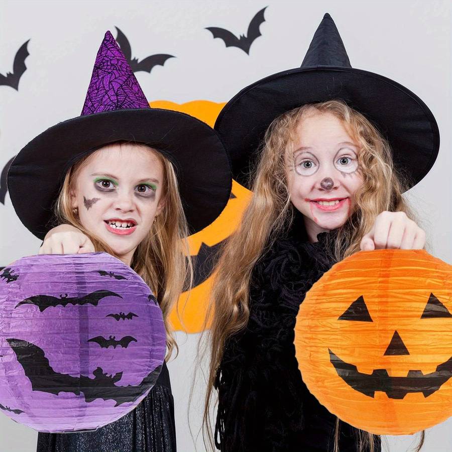 Halloween Decorations Model With Beard Lantern Quantity 5Pcs