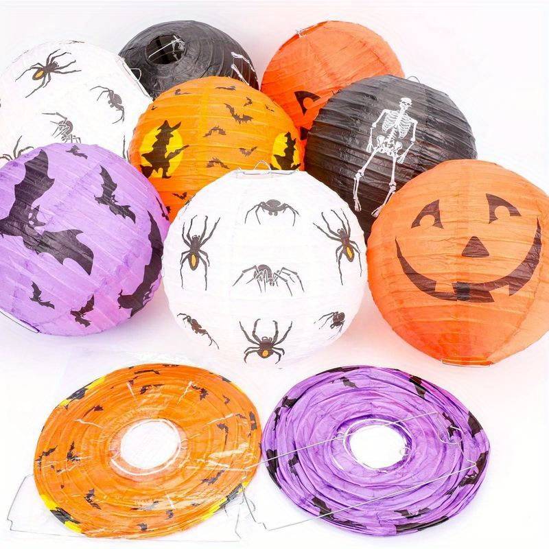 Halloween Decorations Model With Beard Lantern Quantity 5Pcs