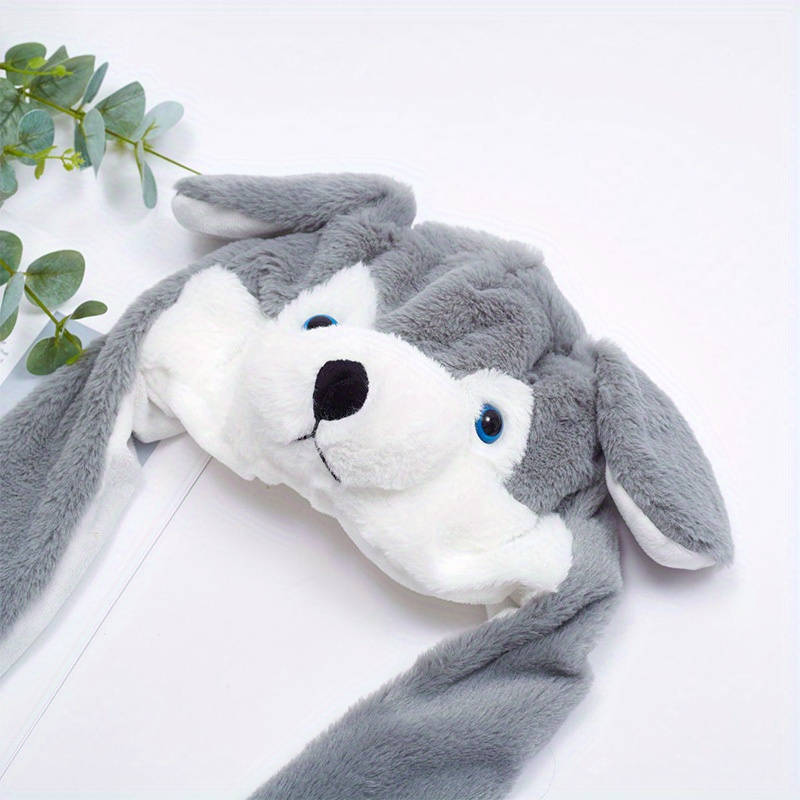 Winter Hat Color Little White Dog