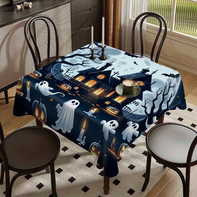 Halloween tablecloth decoration size 140cm x 200cm
