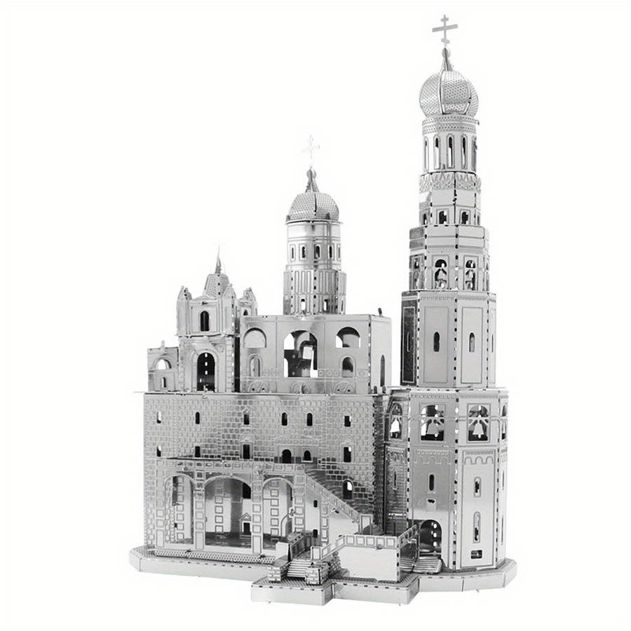 Building Toy Architectural Model Toy Set Style Ivan S Cathedral