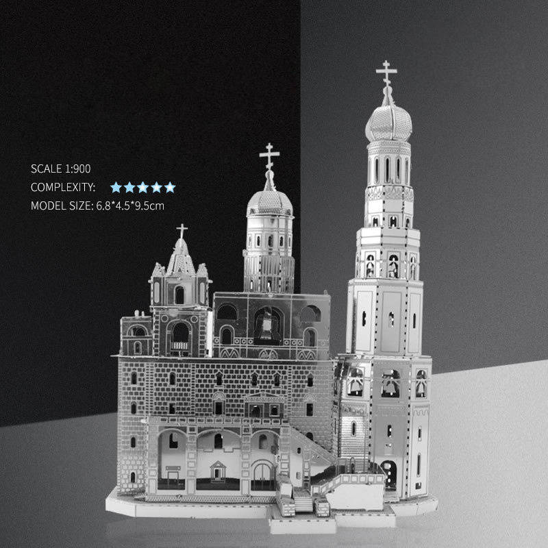 Building Toy Architectural Model Toy Set Style Ivan S Cathedral
