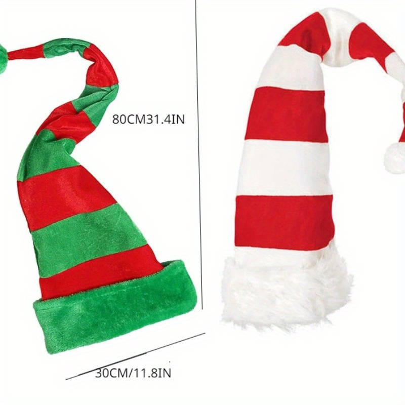 Winter Hat Color Green Red Size One Size