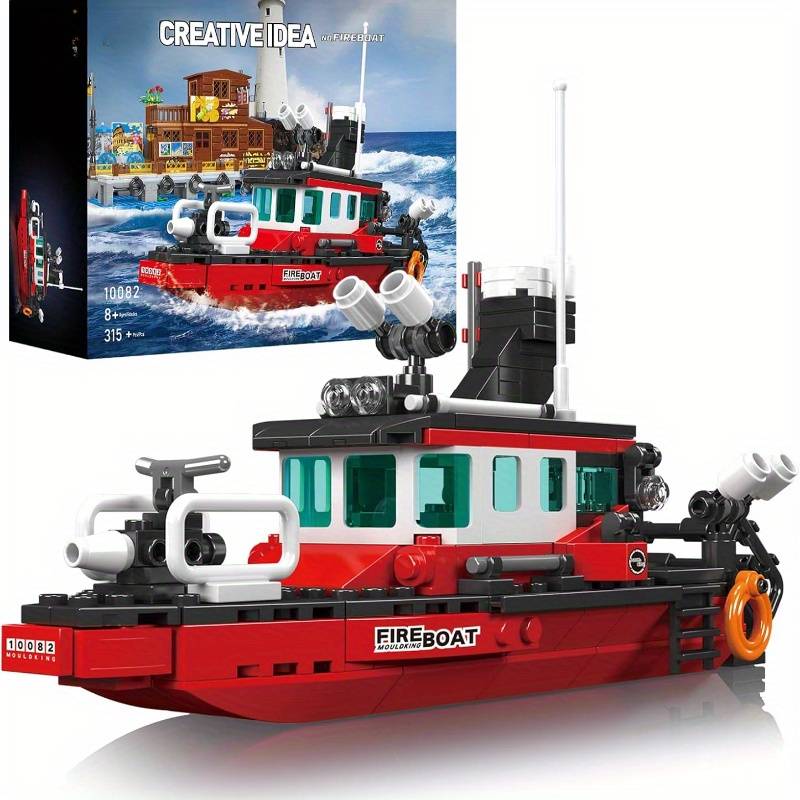 3D Jigsaw Puzzle Model Ship Style City Fire Boat