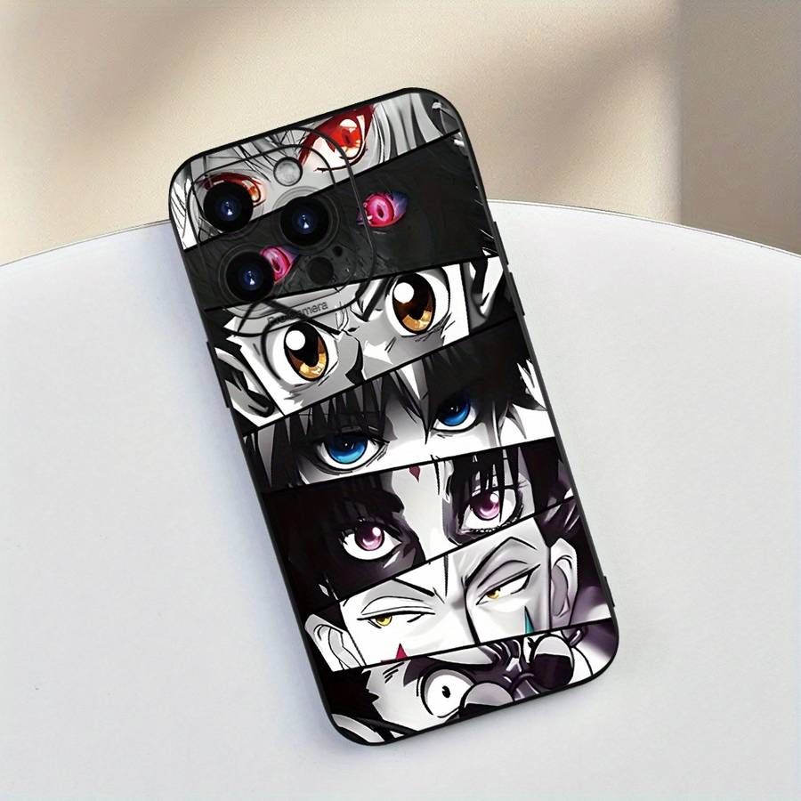1Pc Black For iPhone 16 Pro Phone Case Phone Cover