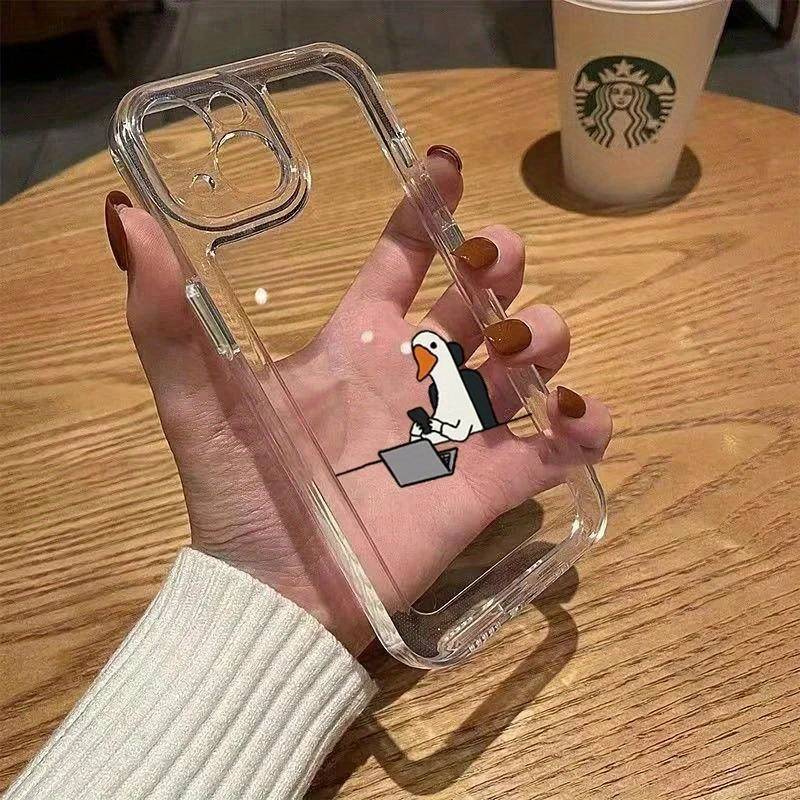 1Pc White For iPhone 13 Pro Phone Case Phone Cover