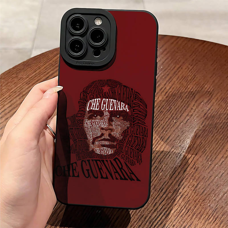 1Pc Mixed Color For iPhone 16 Pro Guevara Creative Pattern Phone Case
